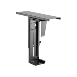 Suport de birou reglabil; neagră; rotativă; 10kg