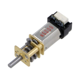 Motor: DC; cu transmisie; HPCB 6V; 6VDC; 1,5A; Ax: crestătură D