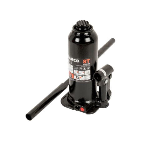 Cric tip sticlă; 8000kg; Hmin: 222mm; Hmax: 447mm