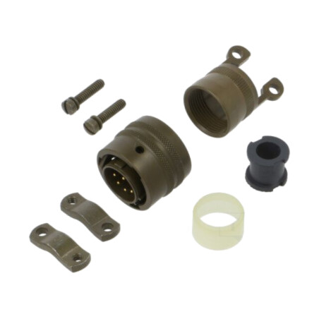 Conector: circular; mufă; PT/451