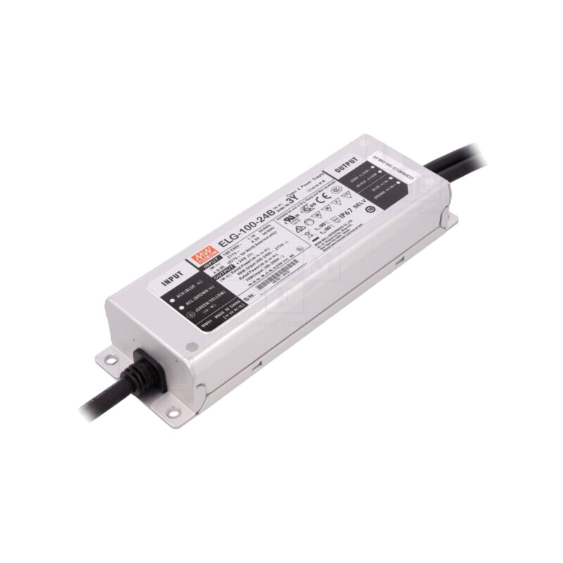 Alimentator: pulsatoriu; LED; 96W; 24VDC; 4A; 100÷305VAC; IP67; 88% Alimentator: pulsatoriu; LED; 96W; 24VDC; 4A; 100÷305VAC; IP67; 88%