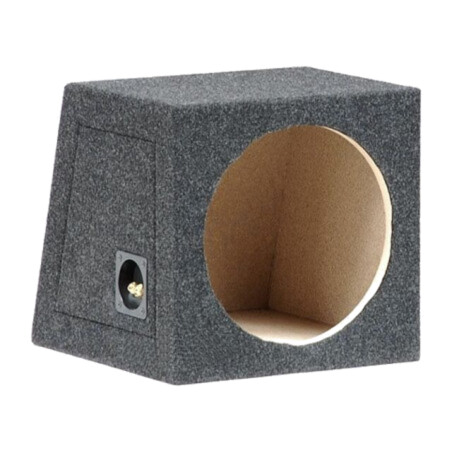 Carcasă difuzor; MDF; melanj negru; ţesătură; 300mm; Øorif: 282mm