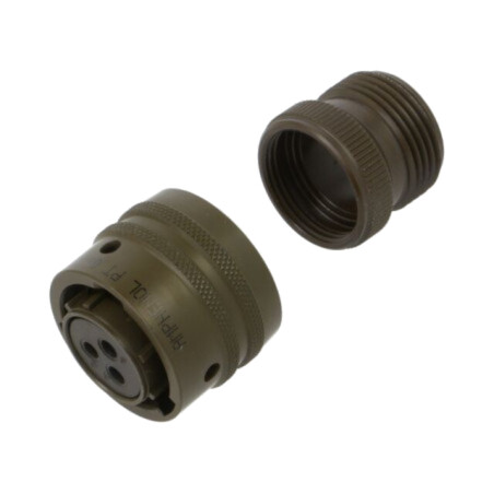 Conector: circular; mufă; PT/451