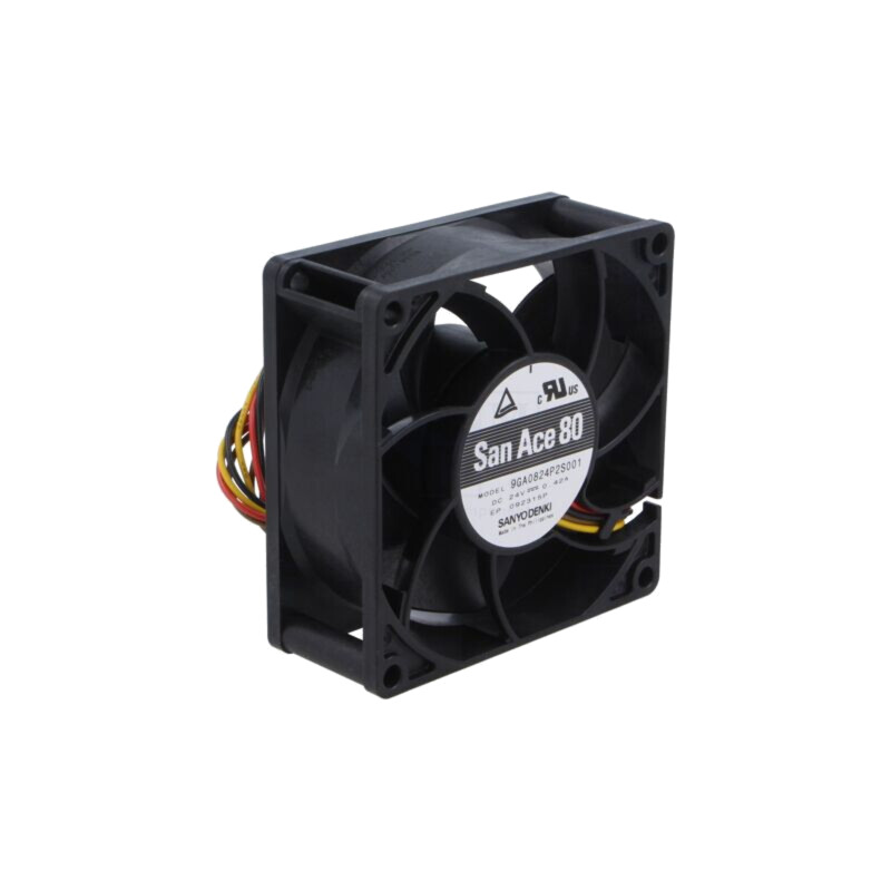 Ventilator: DC; axial; 24VDC; 80x80x32mm; 147m3/h; 57dBA; bilă Ventilator: DC; axial; 24VDC; 80x80x32mm; 147m3/h; 57dBA; bilă