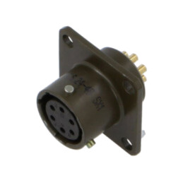 Conector: circular; mufă; PT/451