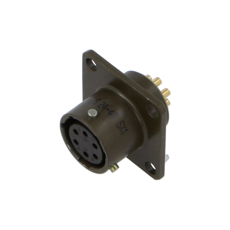 Conector: circular; mufă; PT/451