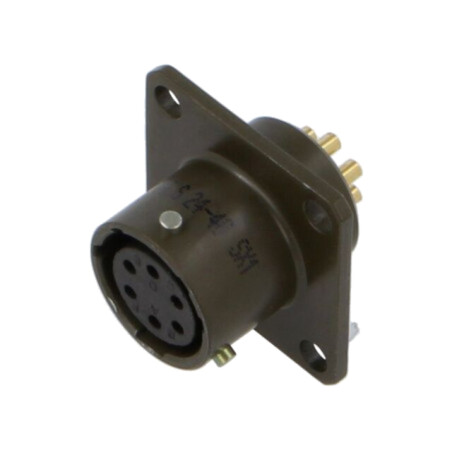 Conector: circular; mufă; PT/451