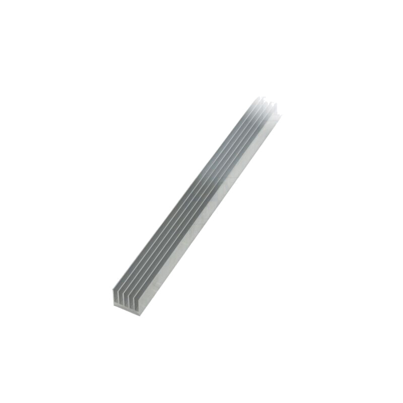 Radiator: extrudat; cu aripioare; naturală; L: 1000mm; W: 41,6mm