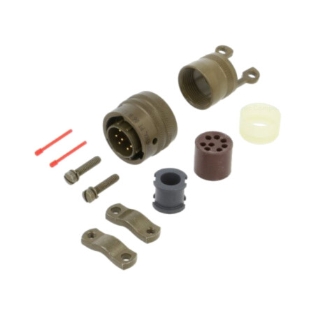 Conector: circular; mufă; PT/451