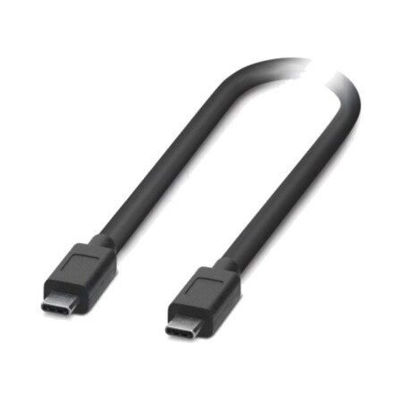 Cablu; USB 3.2; USB C mufă,din ambele părţi; 3m; negru; Fire: Cu