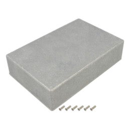 Carcasă: universală; X: 147mm; Y: 223mm; Z: 55mm; aluminiu; naturală