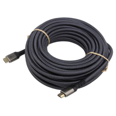 Cablu; HDMI 2.0; HDMI mufă,din ambele părţi; PVC; textilă
