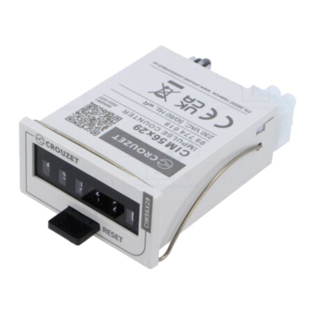 Contor: electromecanic; indicator mecanic; impulsuri; 999999