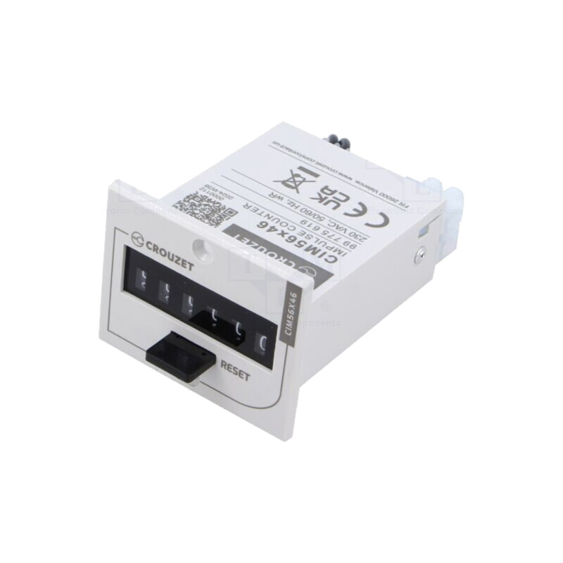 Contor: electromecanic; indicator mecanic; impulsuri; 999999