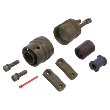 Conector: circular; mufă; PT/451