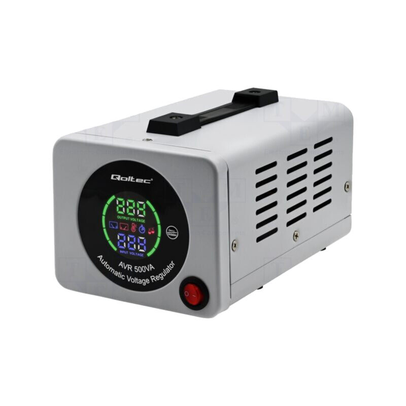 Echipament: stabilizator de tensiune automat; 500VA; Schuko