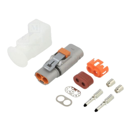 Conector: alimentare DC; tată; pe cablu; -40÷125°C; IP2X,IP67