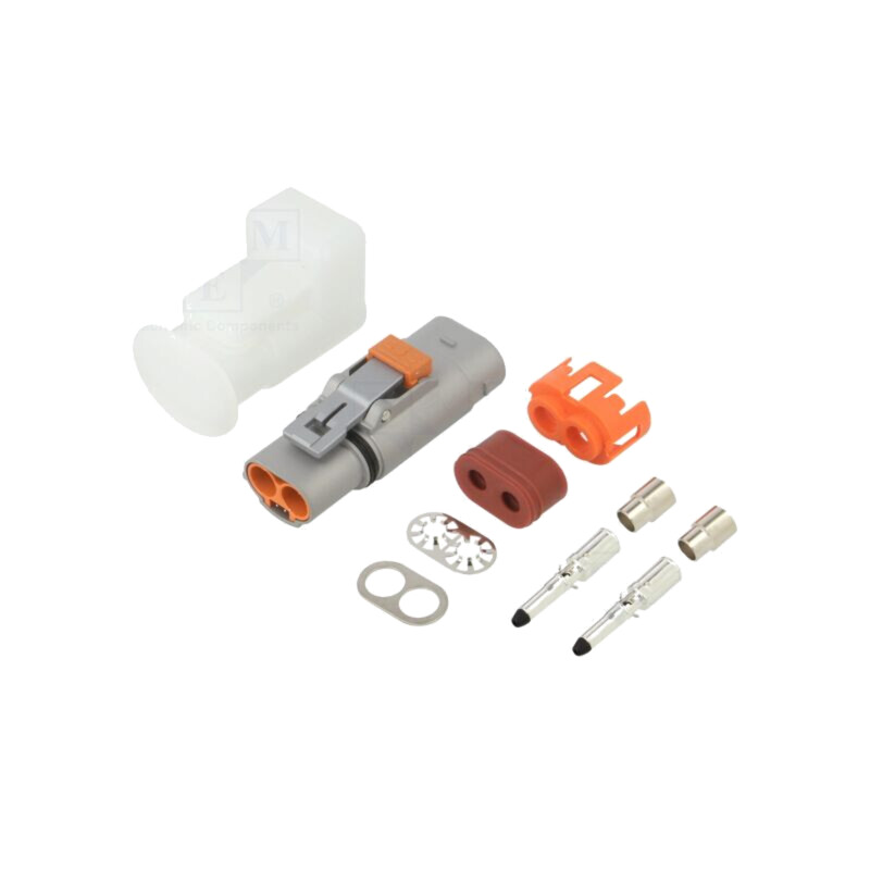 Conector: alimentare DC; tată; pe cablu; -40÷125°C; IP2X,IP67