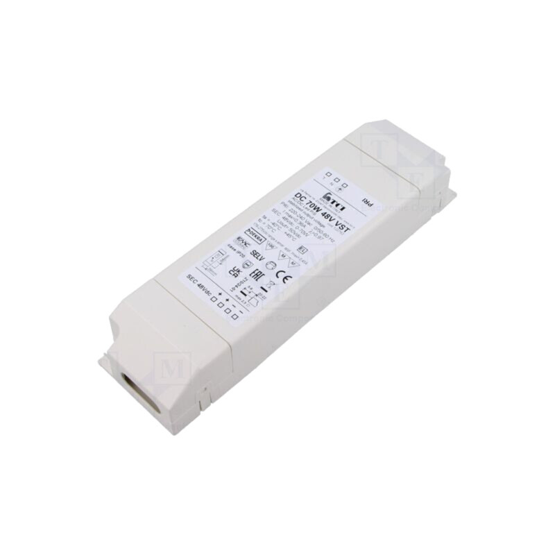 Alimentator: pulsatoriu; LED; 48VDC; 1,45A; 220÷240VAC; IP20; OUT: 1