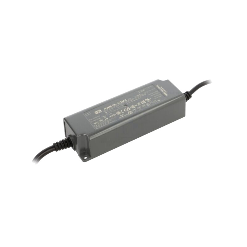 Alimentator: pulsatoriu; pentru benzi LED; 60W; 12VDC; 5A; IP67