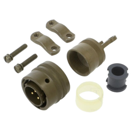 Conector: circular; mufă; PT/451