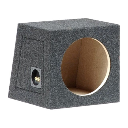 Carcasă difuzor; MDF; melanj negru; ţesătură; 250mm; Øorif: 232mm