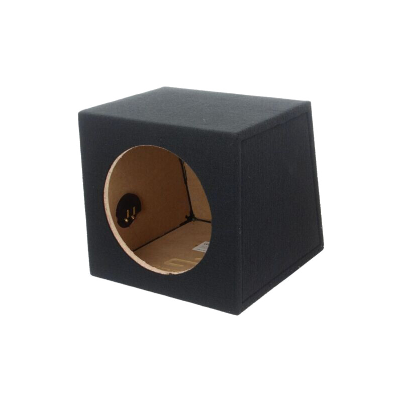 Carcasă difuzor; MDF; neagră; ţesătură; 250mm; Øorif: 232mm; 20l
