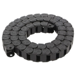Ghidaj cu lanţ; 08; Raza înd: 28mm; L: 1000mm; În.int: 15mm