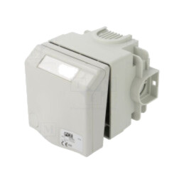 Conector: alimentare AC trifazate; soclu; mamă; 16A; 415VAC; IP44