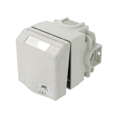 Conector: alimentare AC trifazate; soclu; mamă; 16A; 415VAC; IP44