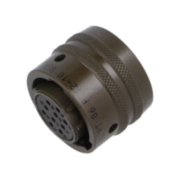 Conector: circular; mufă; PT/451