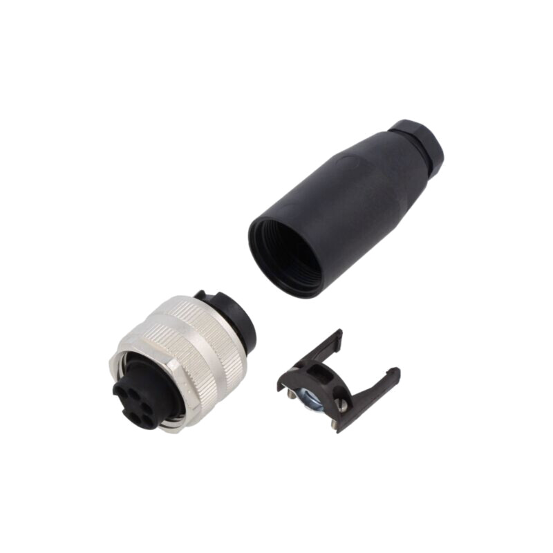 Conector: 7/8"; mufă; mamă; PIN: 5; drept; pe cablu; 9A; IP67; 250V Conector: 7/8"; mufă; mamă; PIN: 5; drept; pe cablu; 9A; IP67; 250V
