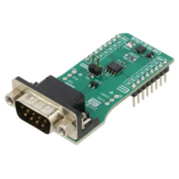 Click board; placă prototip; Comp: TCAN1462; CAN; 3,3VDC,5VDC