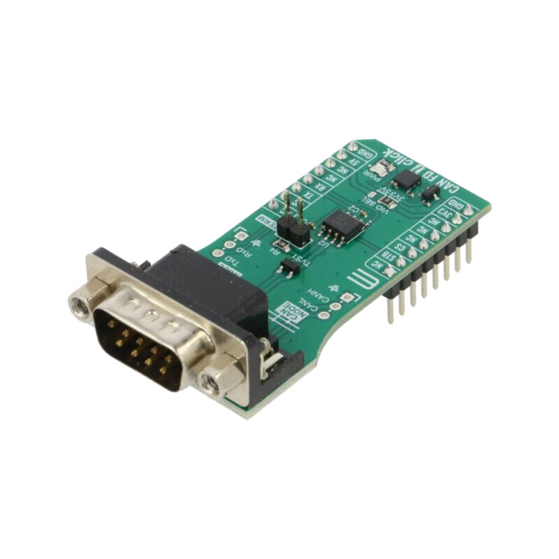Click board; placă prototip; Comp: TCAN1462; CAN; 3,3VDC,5VDC