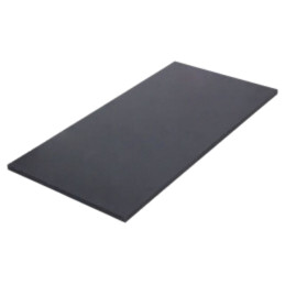 Foaie; Dim: 300x600mm; Thk: 10mm; neagră; 0,18m2
