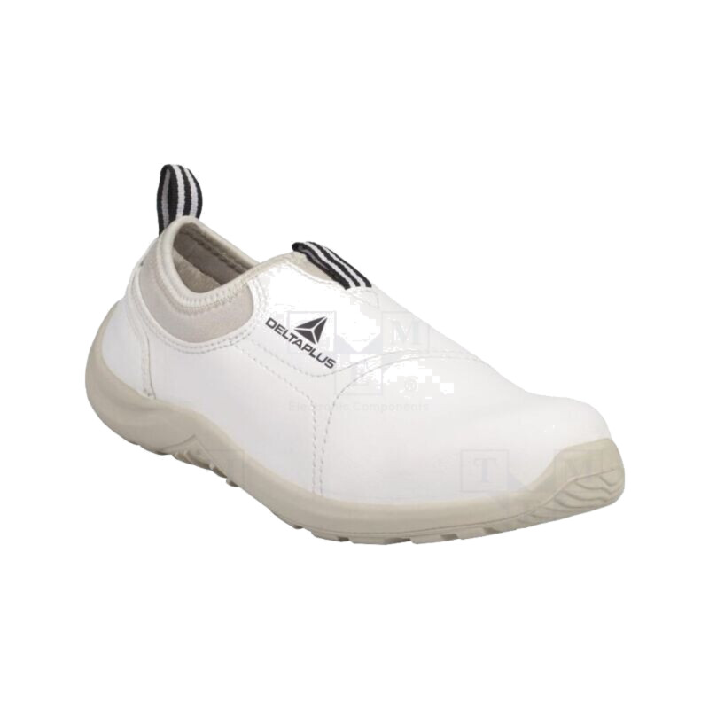 Pantofi; Dimensiune: 36; albă; microfibră; alunecare,şocuri