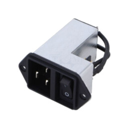 IEC 60320 connector EC12 Connector Filter C20 16A M5