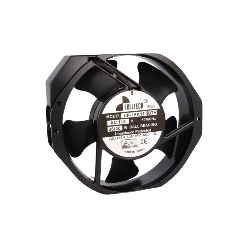 Ventilator: AC; axial; 115VAC; 172x150x38mm; 282,2m3/h; 50dBA; bilă