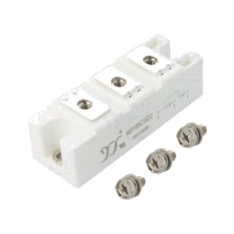 Modul: diodă; dubli în serie; 1,6kV; If: 165A; D2; Ufmax: 1,4V