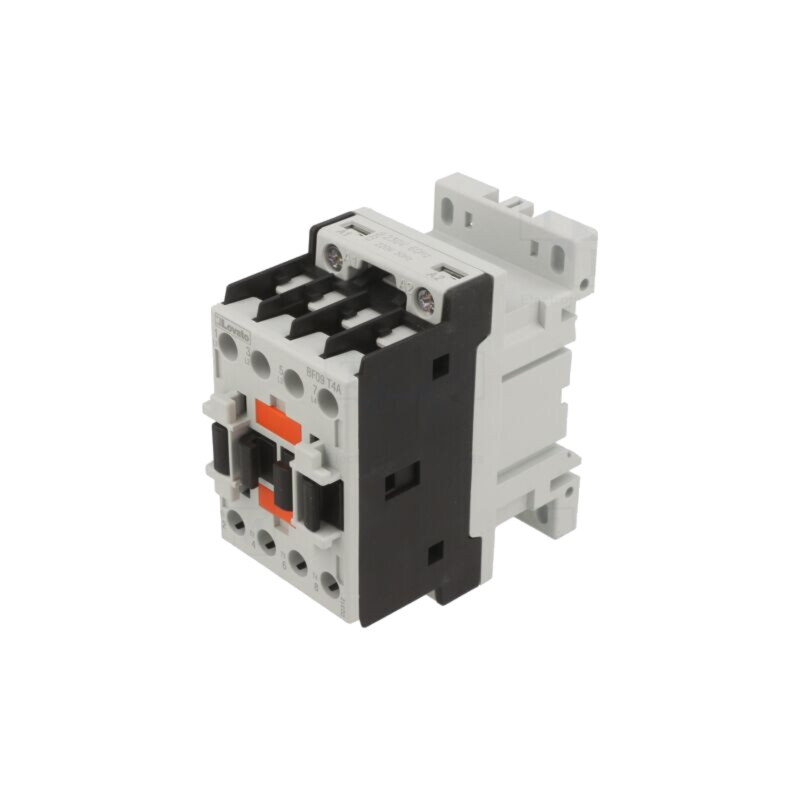 Contactor: 4-polar; NO x4; 230VAC; 9A; pe panou,pentru şină DIN