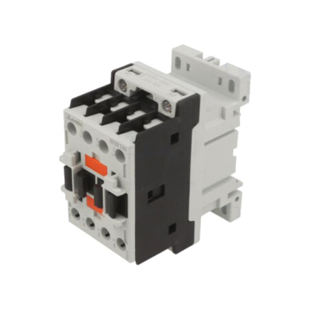 Contactor: 4-polar; NO x4; 230VAC; 9A; pe panou,pentru şină DIN