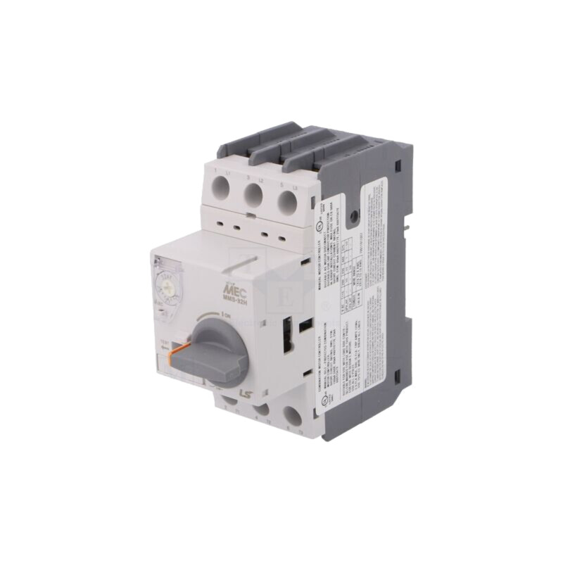 Întrerupător pt.motor; 0,75kW; 220÷690VAC; pentru şină DIN; IP20