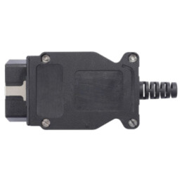 Conector: de diagnosticare OBD II; neagră; 10A; -40÷85°C; tată