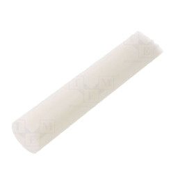 Tijă; Ø: 50mm; L: 500mm; naturală; extrudate; manşon
