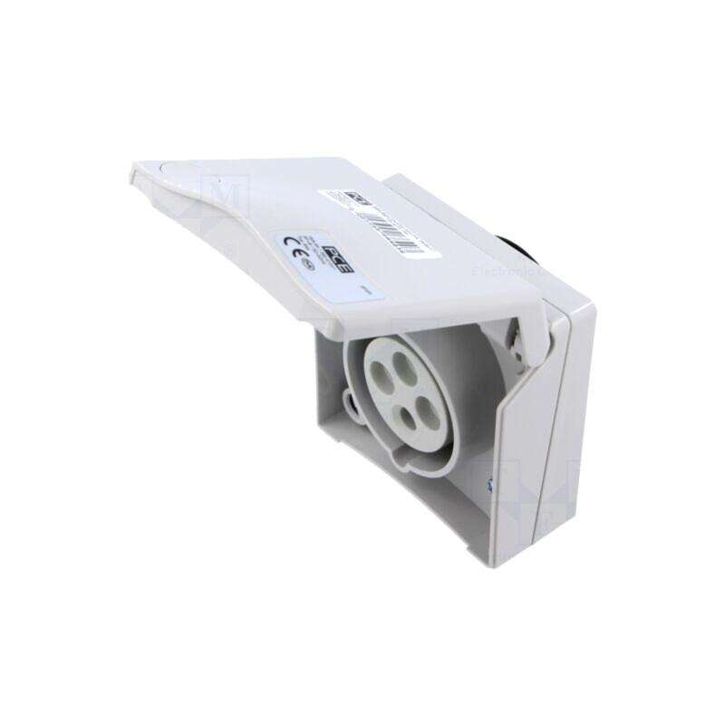 Conector: alimentare AC trifazate; soclu; mamă; 16A; 415VAC; IP44