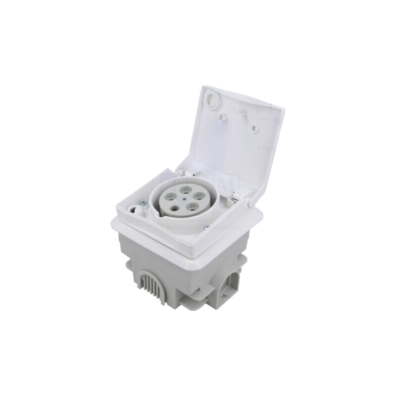 Conector: alimentare AC trifazate; soclu; mamă; 16A; 415VAC; IP44