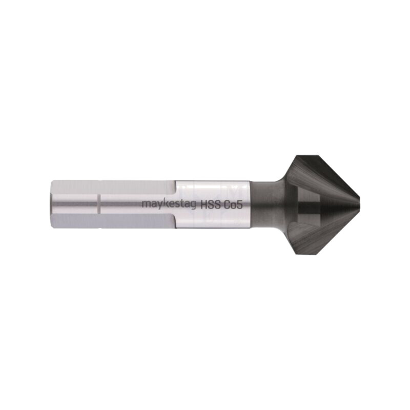 Adâncitor; oţel rapid cu cobalt HSS-Co; Fixare: tijă 8mm; 12,4mm
