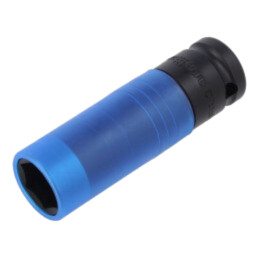 Cap; 6-puncte,pentru roţi,tubulară,cu impact; HEX 17mm; 1/2"