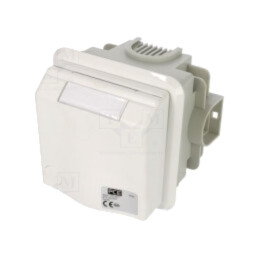 Conector: alimentare AC trifazate; soclu; mamă; 16A; 415VAC; IP44
