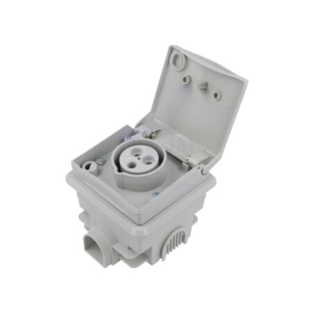 Conector: alimentare AC trifazate; soclu; mamă; 16A; 415VAC; IP44